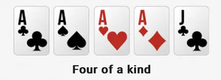 poker four of a kind